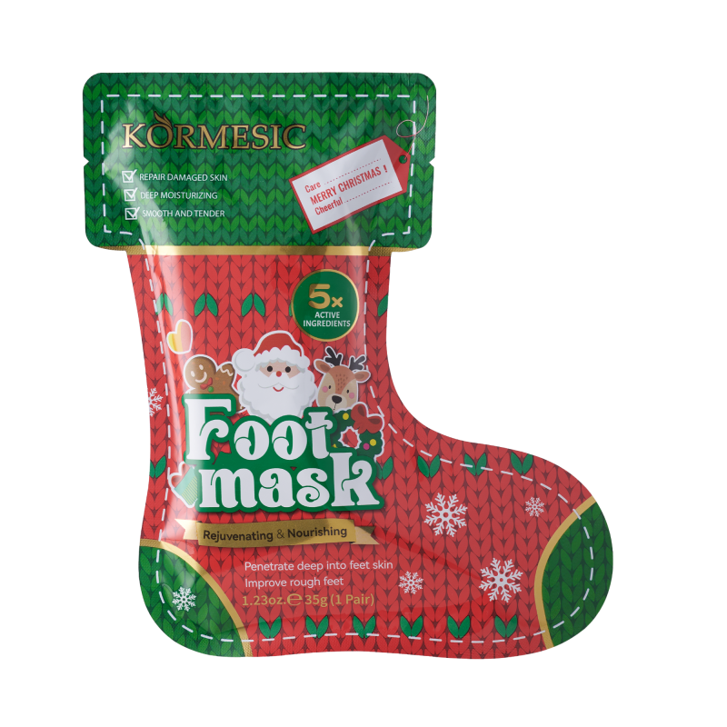 Masque de pied nourissant pour la peau KORMESIC Main de Noël et masque de pied GB 35g