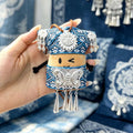 Kit de tissage en fibre de pomme de terre de style Miao