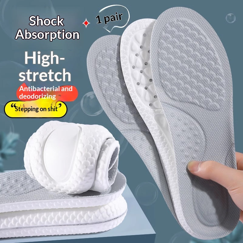 Semelles athlétiques absorbantes