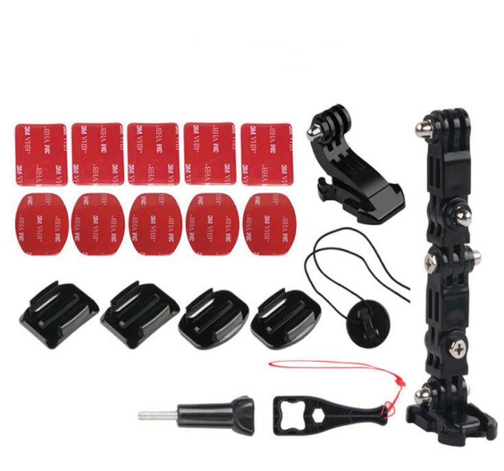 Pour GoPro héro6/5/4 casque de moto menton fixe support petite fourmi sport accès caméra