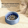 Blue Dual-usage Slow Food Bowl