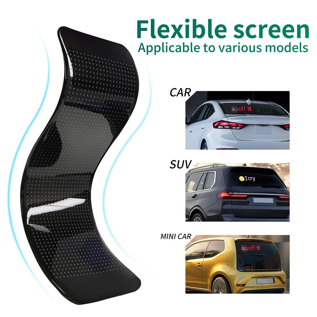 12x59CM Pour Camion-Specific Devil's Eye LED-Screen voiture lumière des yeux lampe dynamique