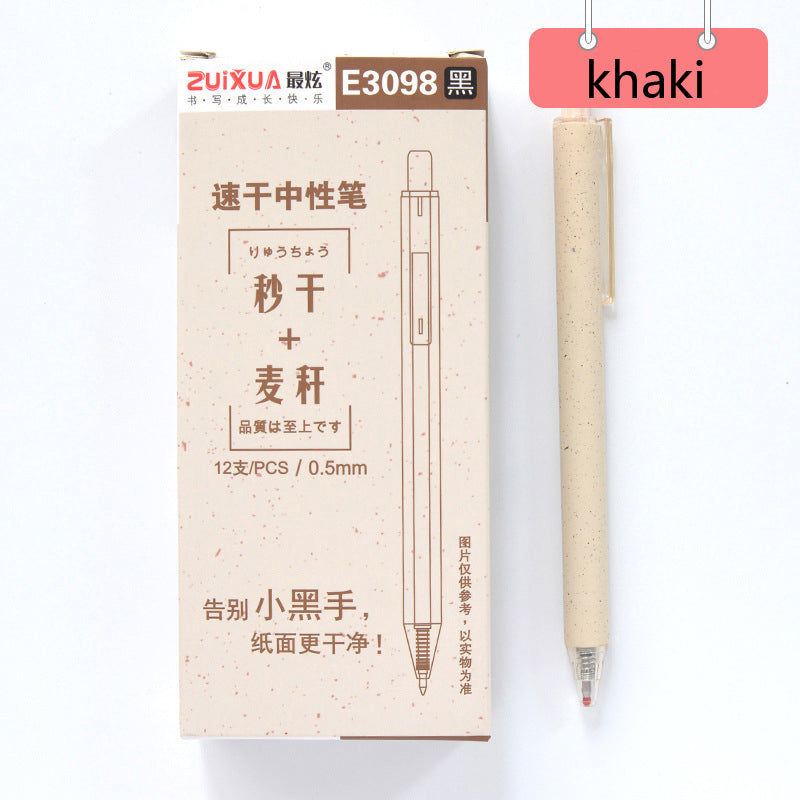 Stylo de gel à séchage rapide de 0,5 mm