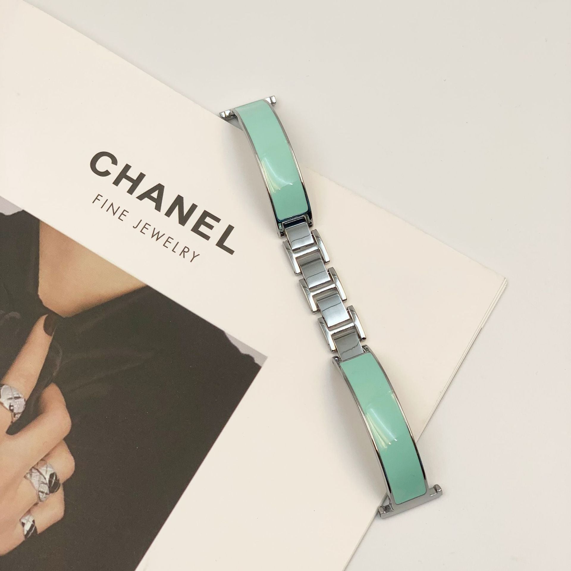 Bracelet à gouttes polyvalent de couleur solide simple