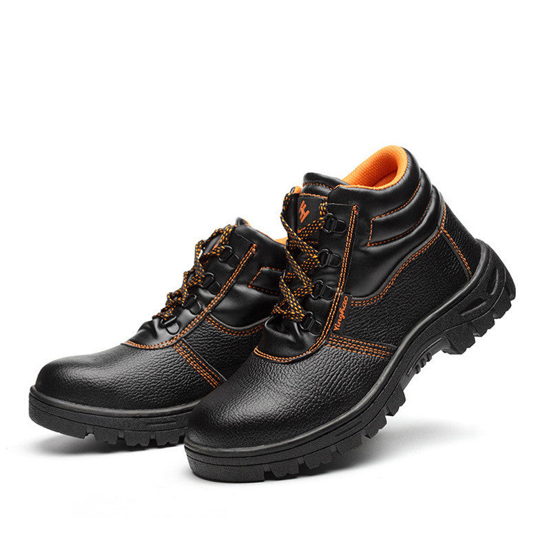 Chaussures de travail pieds en acier chaussures de travail haut-top