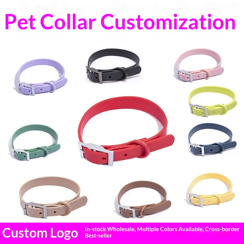Collier de chien imperméable anti-strangulation Collier de chat
