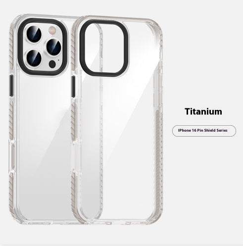 Cas de téléphone magnétique transparent approprié pour le boîtier anti-retour