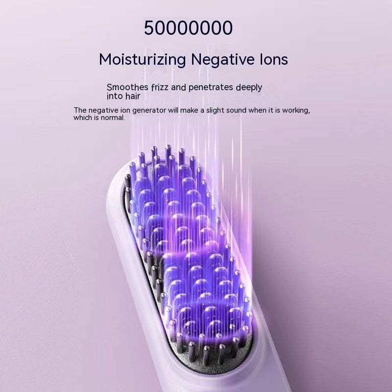 Portable double-usage sans fil Comb droit soins cheveux anion