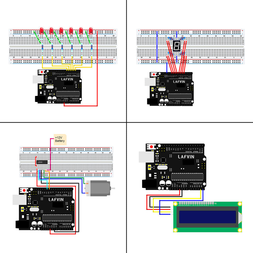Kit de démarrage Super Para Arduino R3