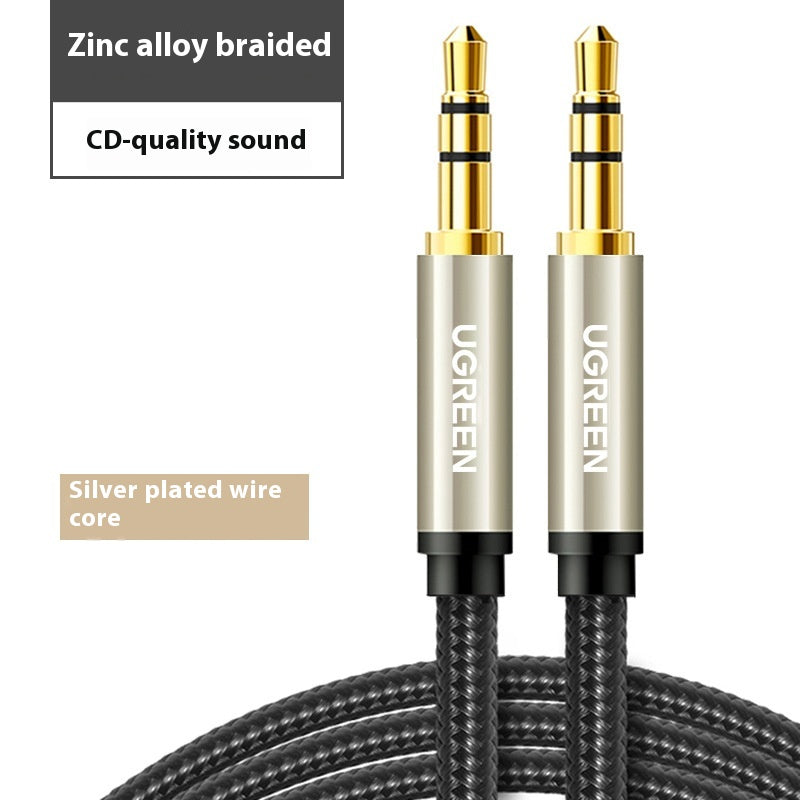 Car Aux Audio Cable 35mm Applicable à l'équipement sonore pour Cable d'écouteur cellulaire