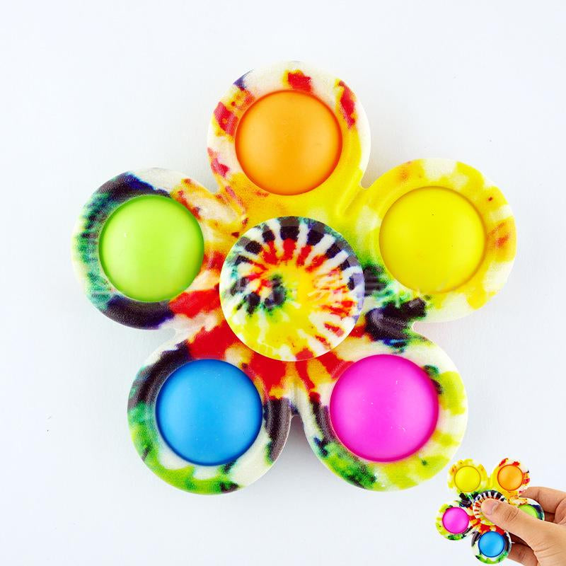 Jouet anti-stress Fidget Spinner avec impression couleur