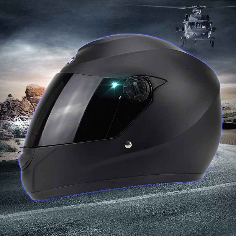 Casque de moto électrique à couverture complète