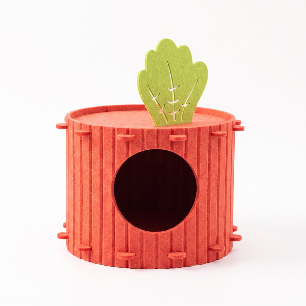 Seule prise de soi---Felt Radish Pet House