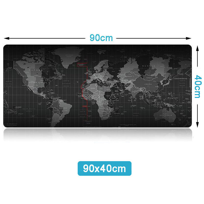 ZUOYA Gaming Mouse Pad Keyboard Pad Table Mat de grande taille surverrouillage en caoutchouc naturel