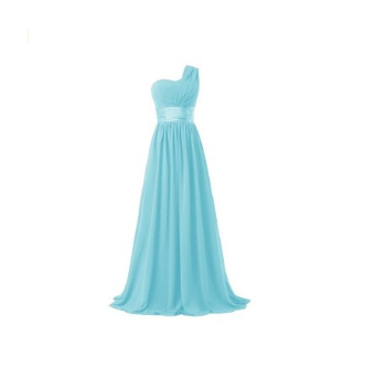 Robe longue de banquet multicolore
