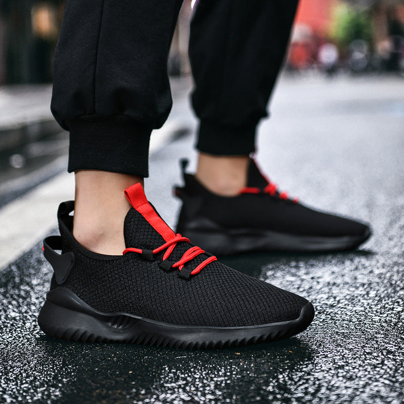 Chaussures de Running Casual Flyknit Mesh respirant léger pour hommes