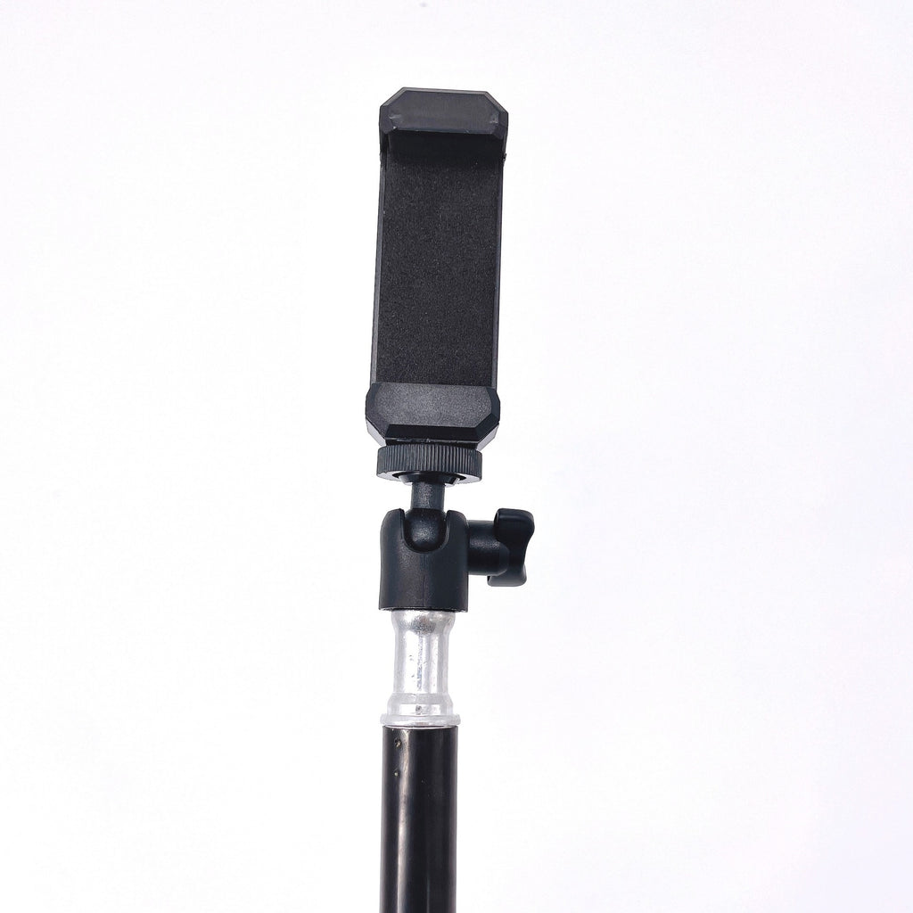 Téléphonie mobile Tripode 1,1m 1,6m 2,1m Tripode Rétractable étage Stand de photographie debout
