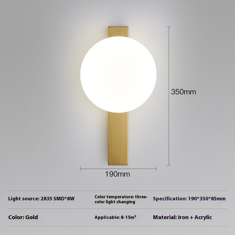 Lampe murale minimaliste moderne