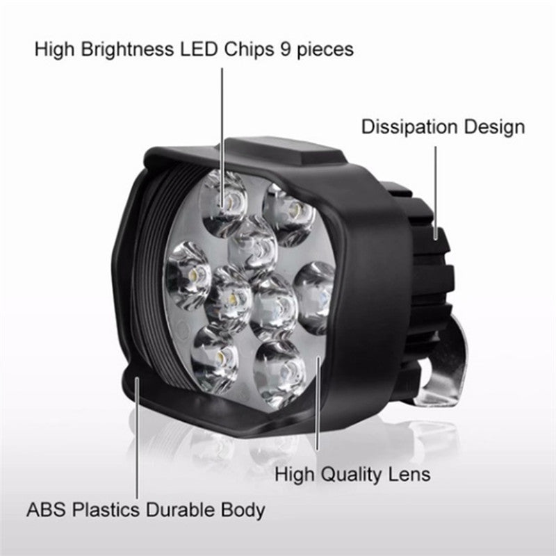 Haute puissance 9LED lampe de moto