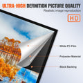Écran de projecteur Cadre fixe 155inch Écran de projecteur 16:9 4K écran de film HD mur monté