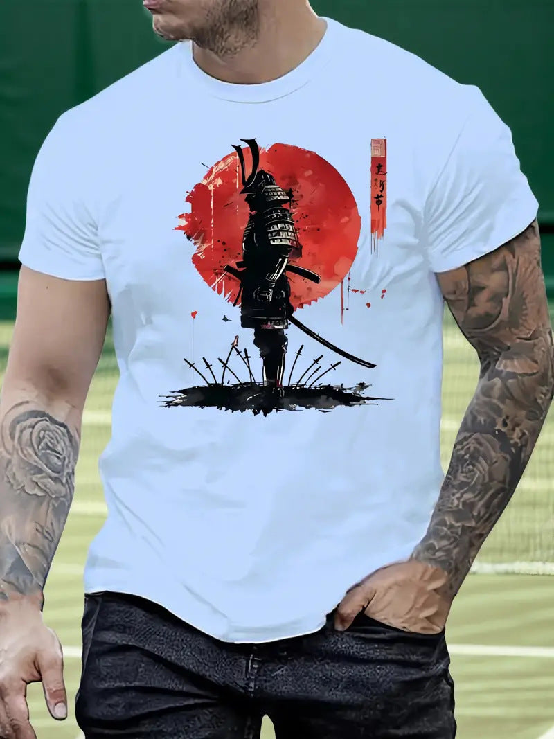 T-shirt homme d'été imprimé en 3D