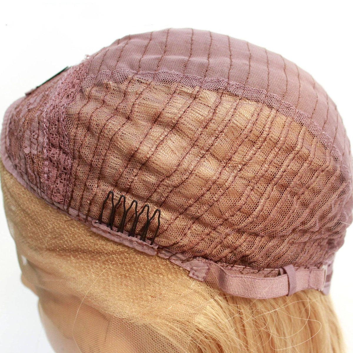 Gold lace wig