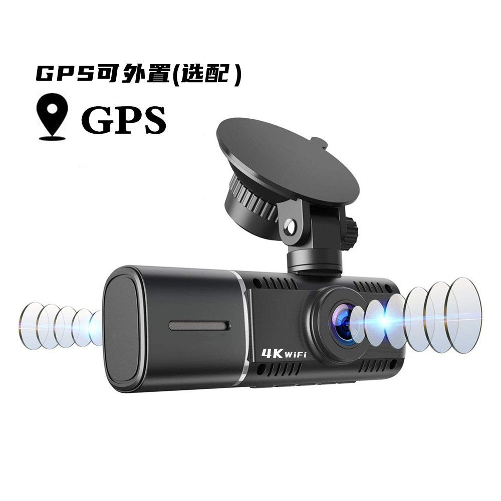 Driving Recorder Caméra de voiture Double enregistrement Surveillance de stationnement Infrarouge vision nocturne Ul