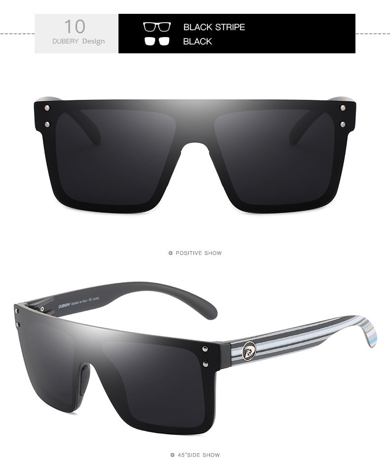 DUBERY Lunettes de soleil à une pièce surdimensionnées