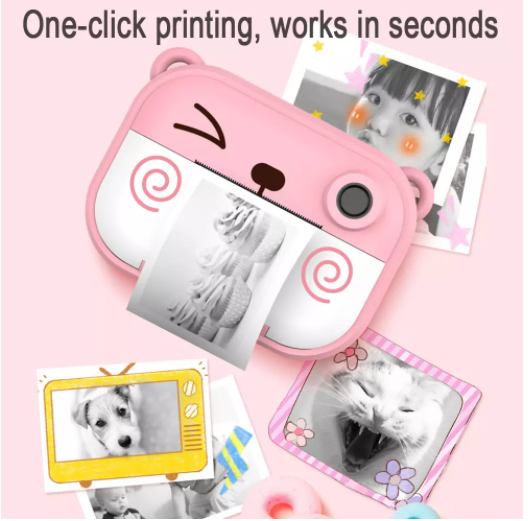 Caméra imprimable petit appareil photo numérique pour enfants