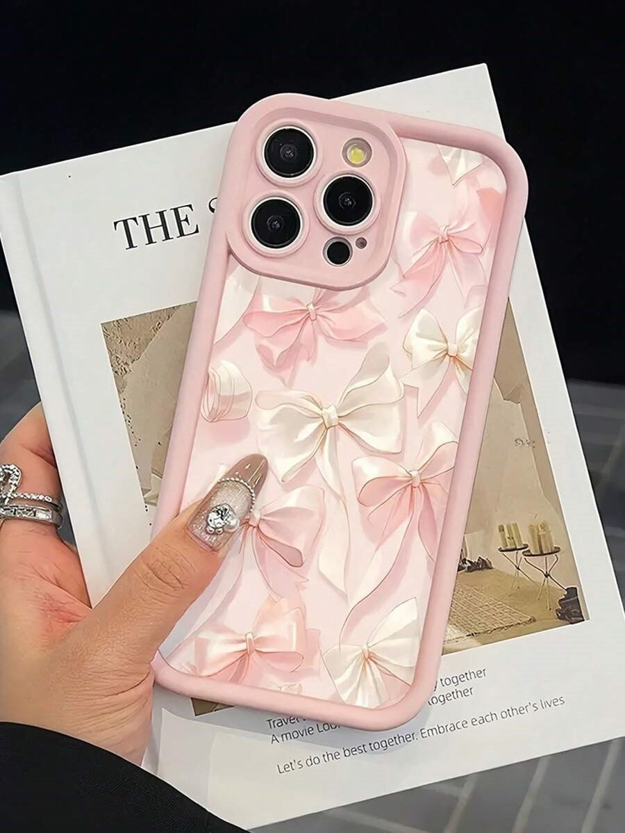 Échelle de téléphone tout compris en soie Bow