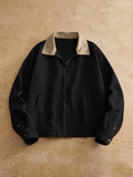 Veste casual modèle Lapel vintage style américain