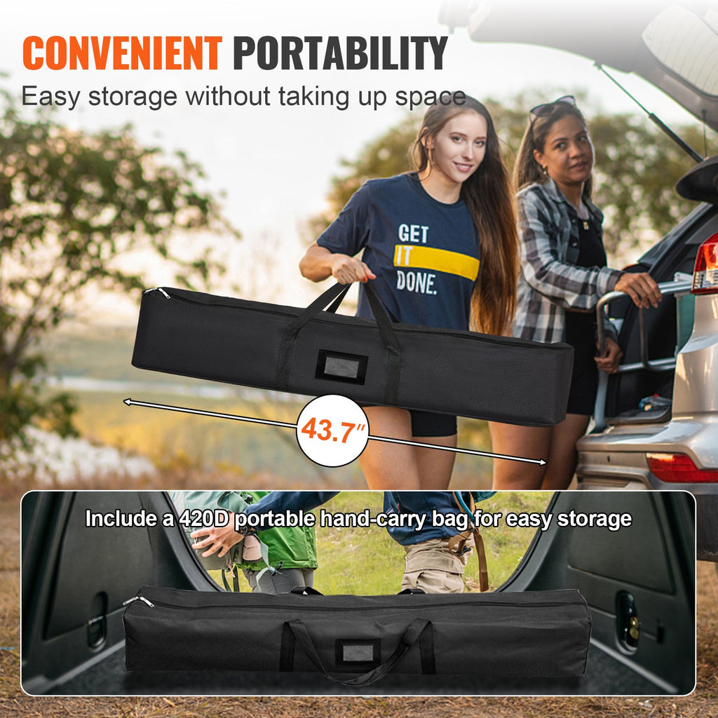 Écran de projecteur avec support 150inch écran de film portable 16:9 4K HD large angle extérieur Pr