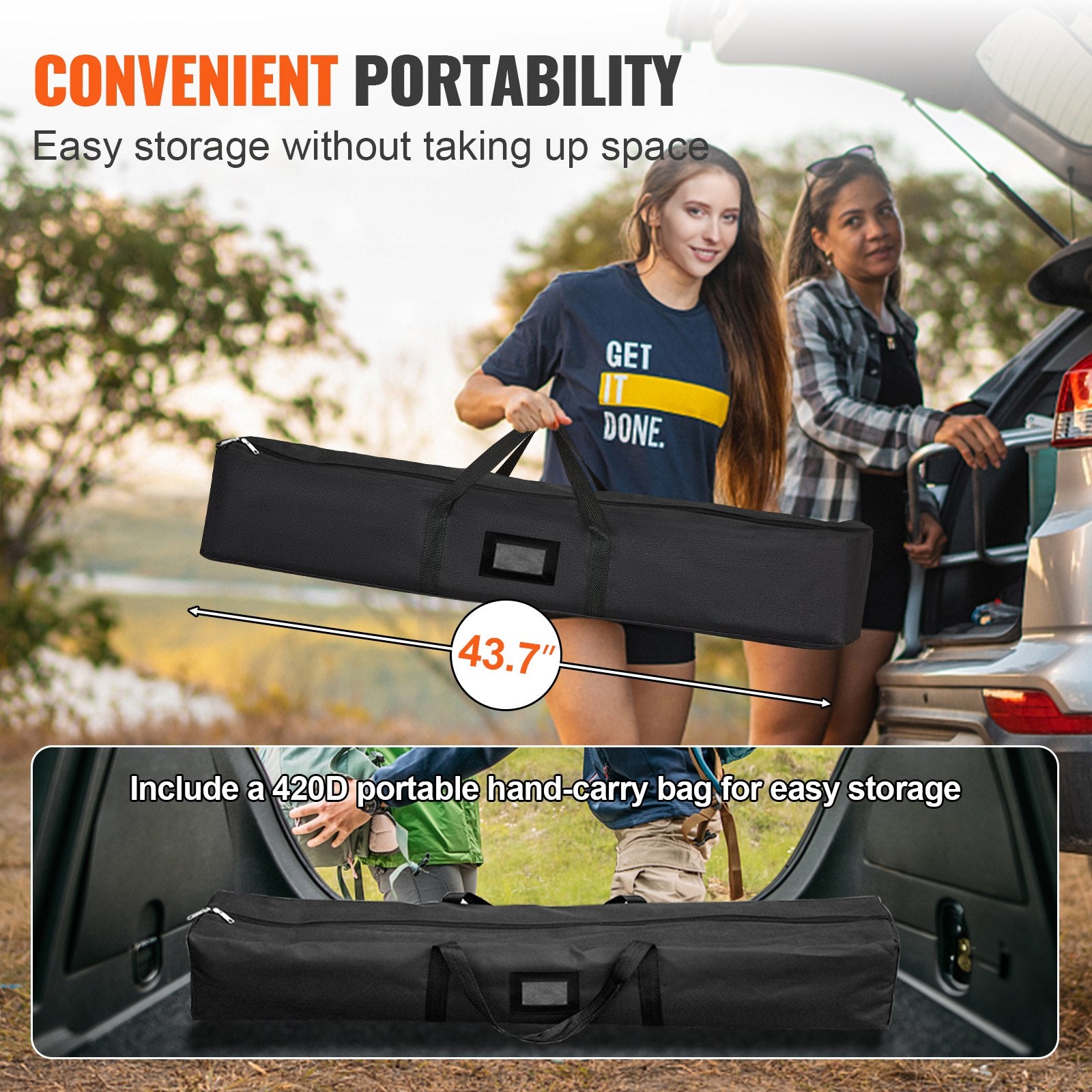 Écran de projecteur avec support 150inch écran de film portable 16:9 4K HD large angle extérieur Pr