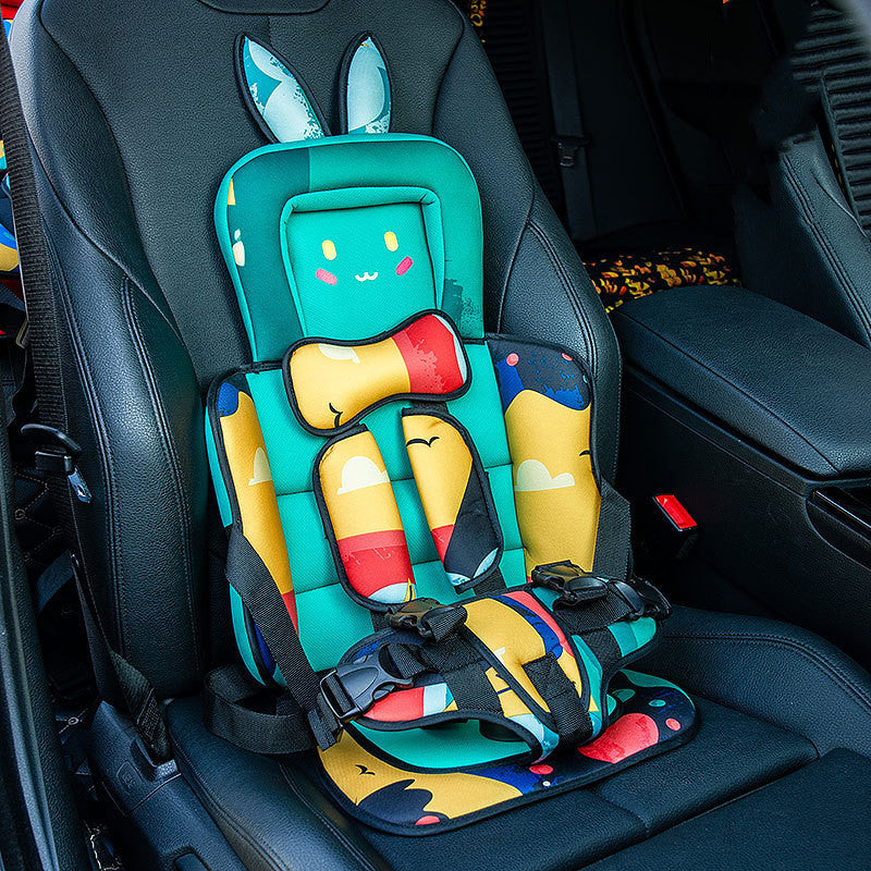 Removable and washable baby car seat