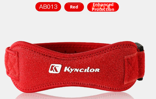 Sport Patella Band-Adhésif Bouton Réglage-Big Red-Polyester-1 pièce