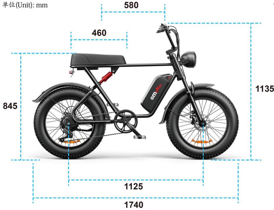 C91 - 20 pouces 20A & 17.5A Vélo électrique..