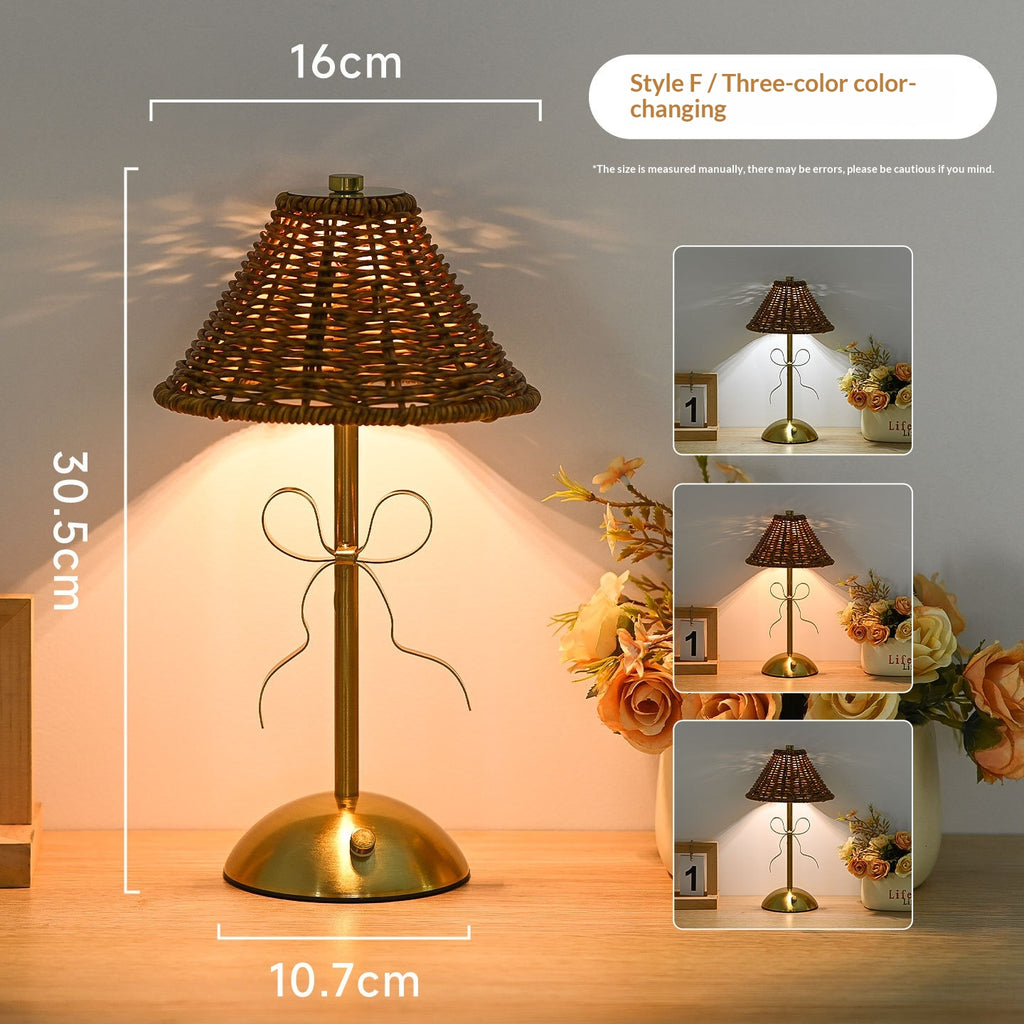 Lampe de charge d'atmosphère de bureau Bow-Tie