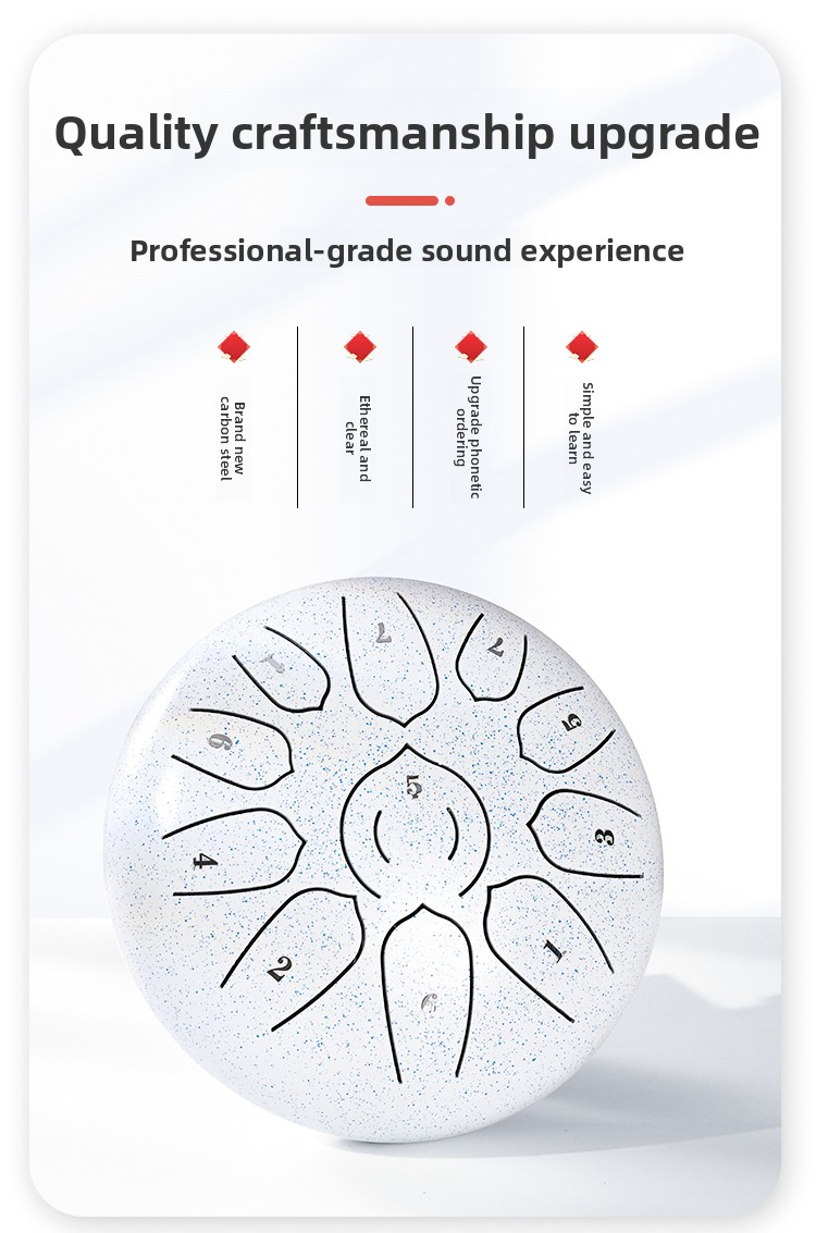 Lotus Ethereal Steel Tongue Drum