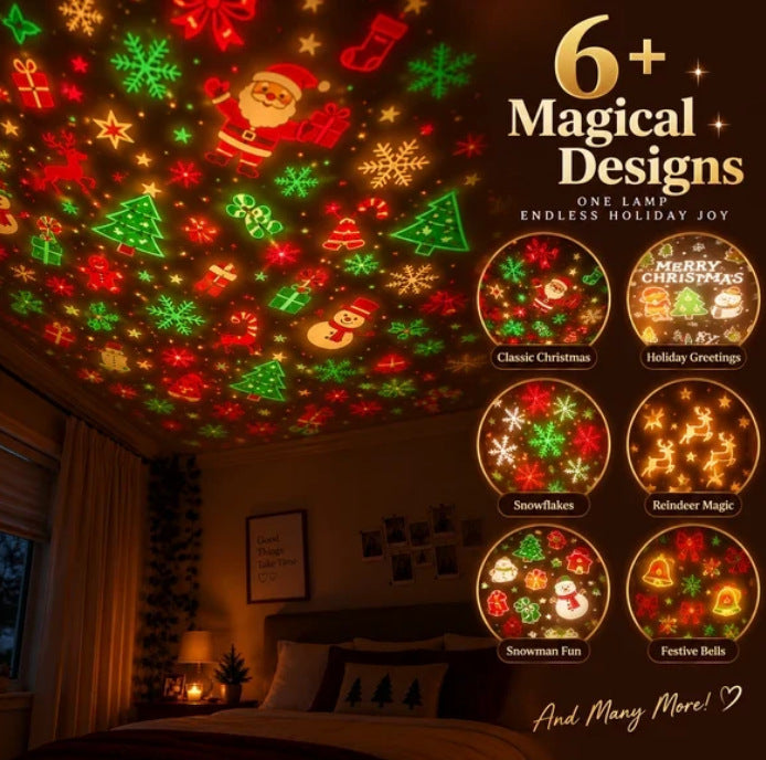 TK Cozy Lampe Plafond Décoration Maison Décor Projecteur de Noël Lumière