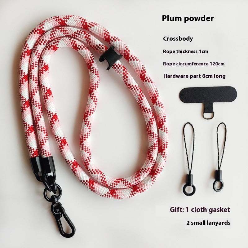 Mobile Téléphone Lanyard Crossbody peut dos Anti-perte corde Sling résistant à la chute