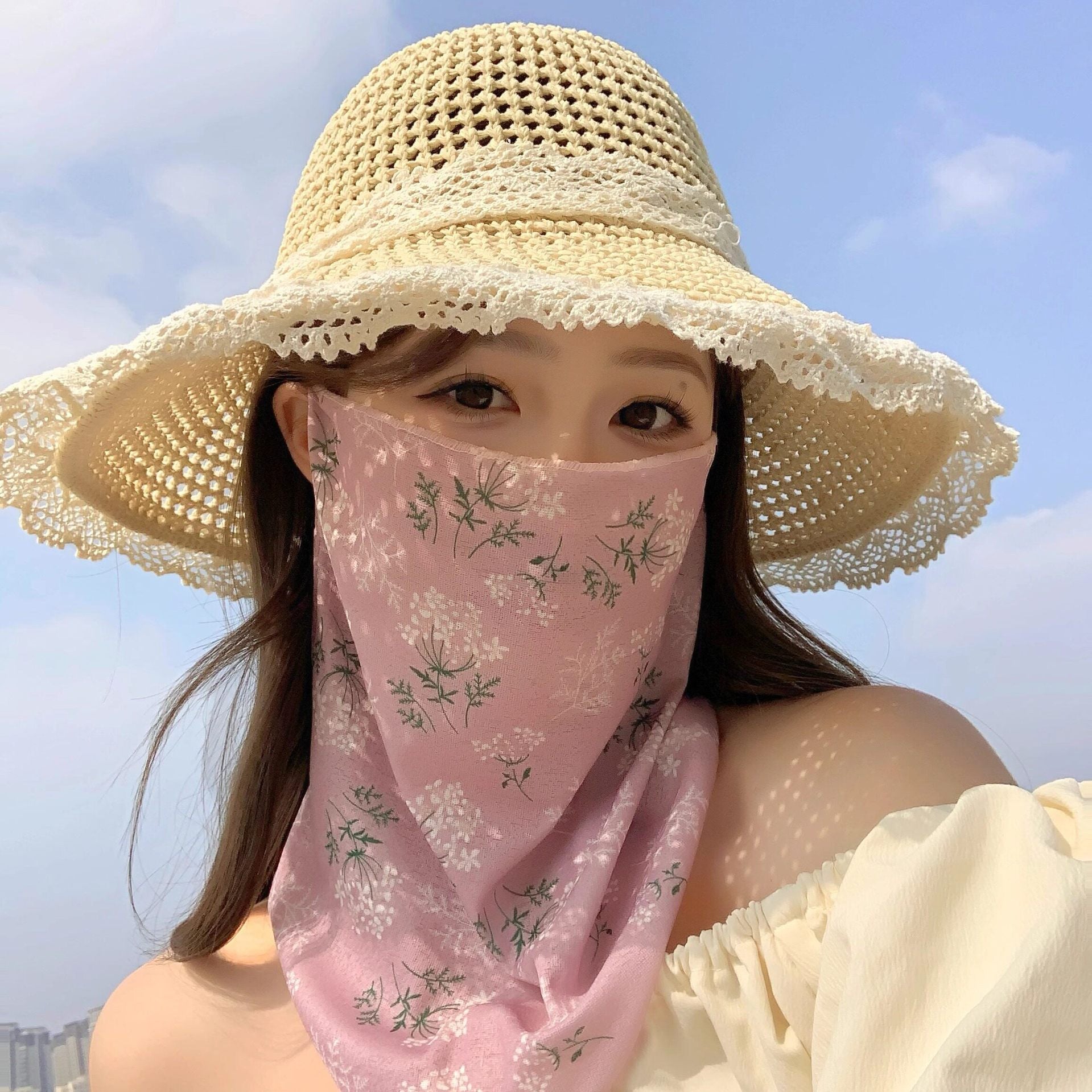 Masque de protection contre les UV pour les femmes