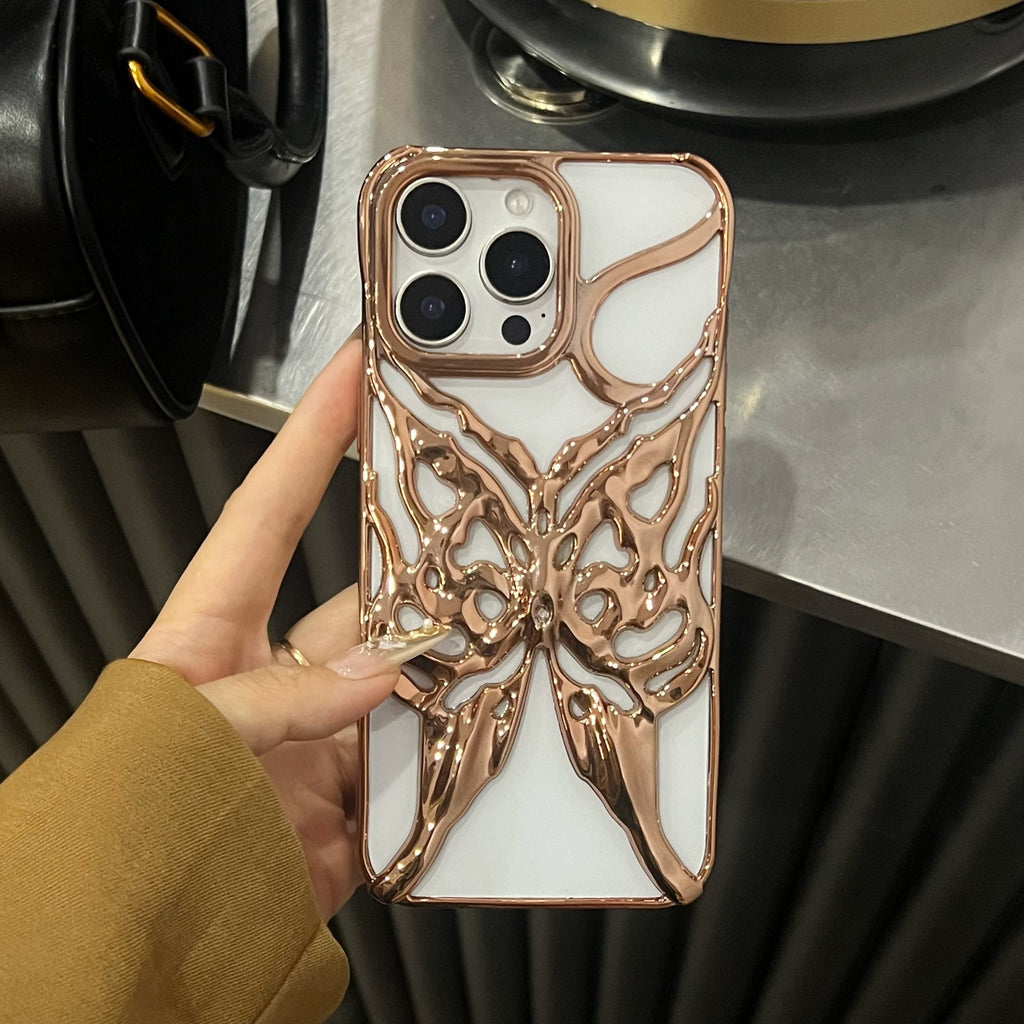 Electroplating surface brillante papillon approprié pour 16pro