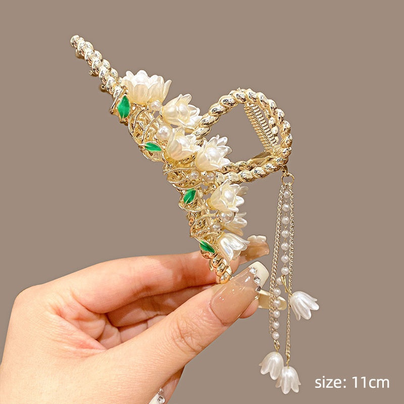 Mode pour femmes Grandes Barrettes à papillon