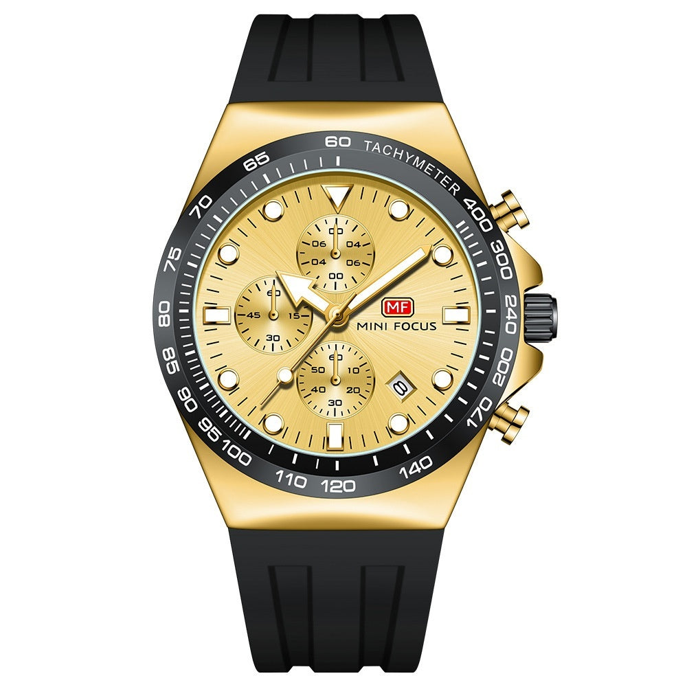 Homme Sporty Casual Montre Multifonction Quartz