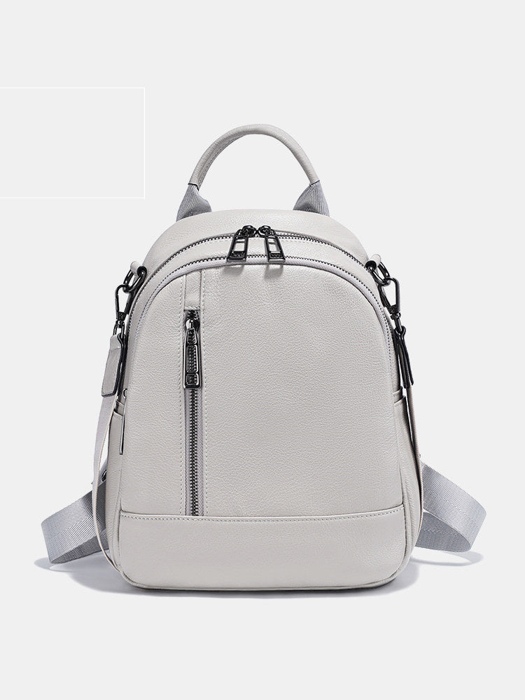 Sac à dos polyvalent polyvalent mode pour femmes avec large bande d'épaules