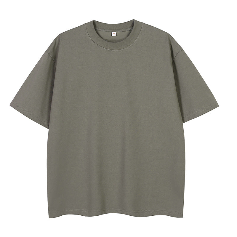 T-shirt en coton absorbant à manches courtes en fil double