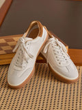 Casual Preppy style Versatile Vintage Bas-top chaussures pour hommes