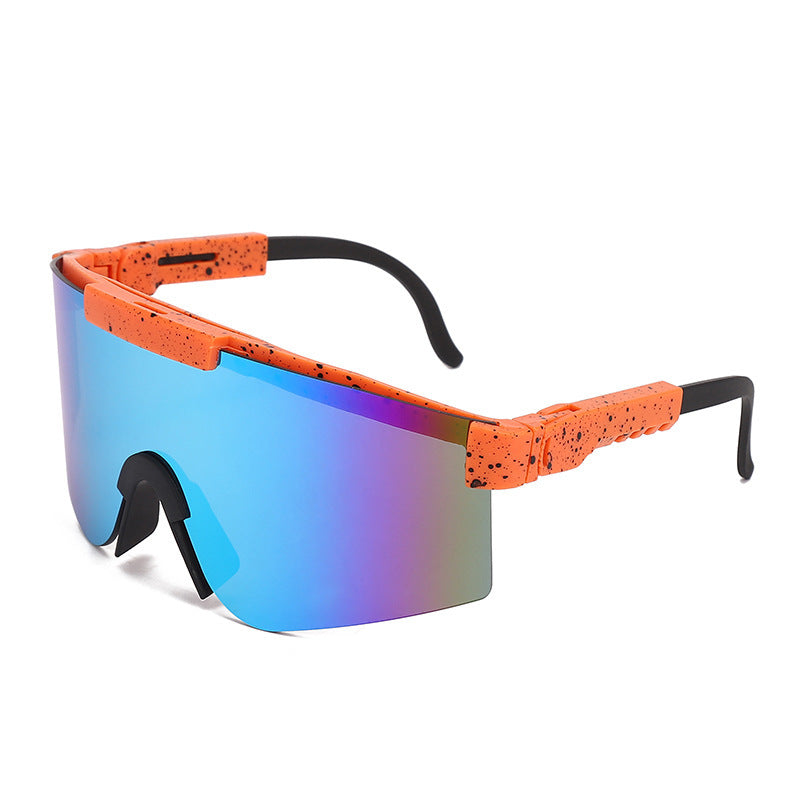 Vélo Sports de plein air Lunettes de soleil Revêtement coloré