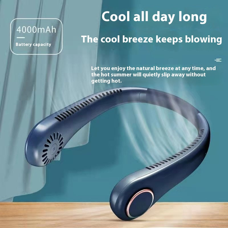 Charge USB pour votre ventilateur de suspension de cou de sport extérieur
