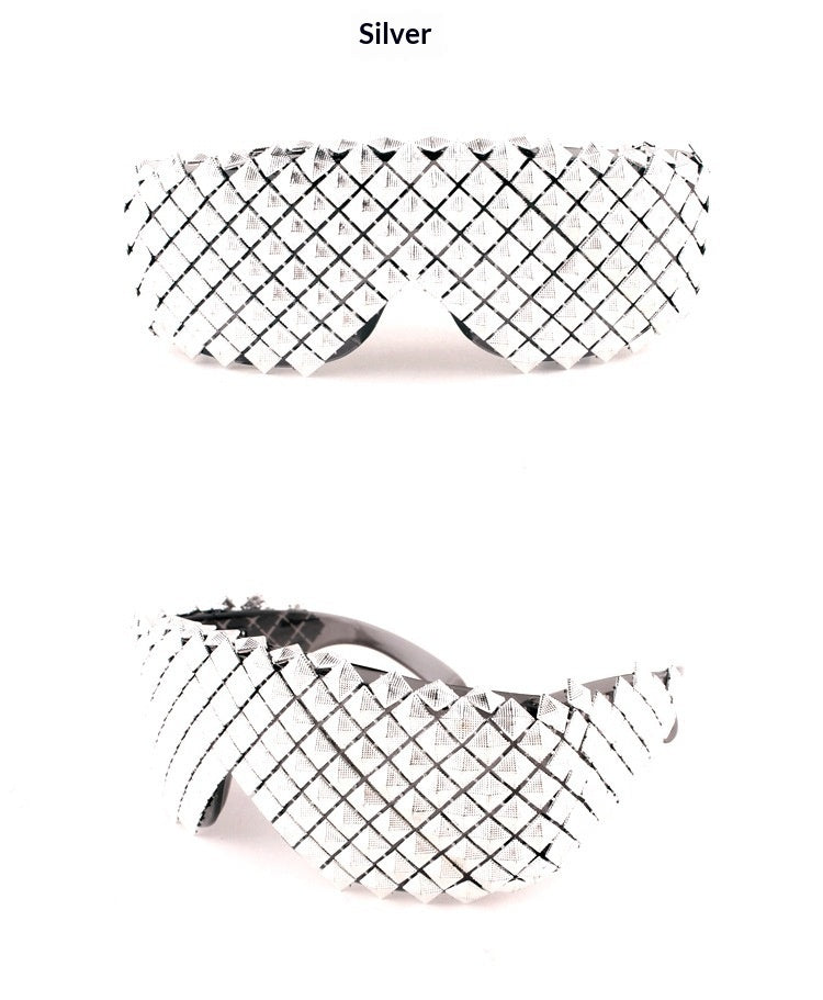 Verres tendance en forme de pyramide